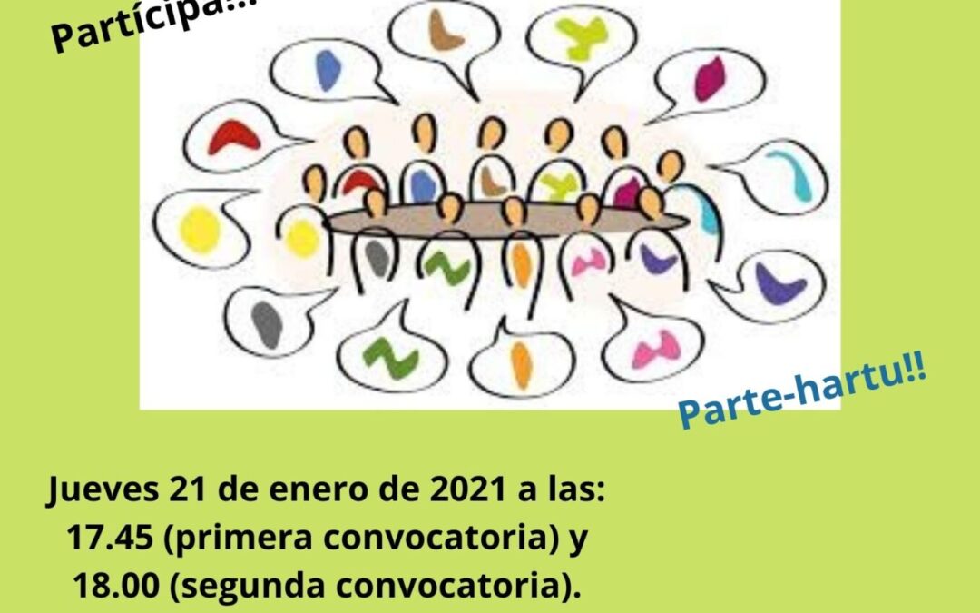 Próxima convocatoria de asamblea general ordinaria del Colegio Oficial de Trabajo Social Navarra.