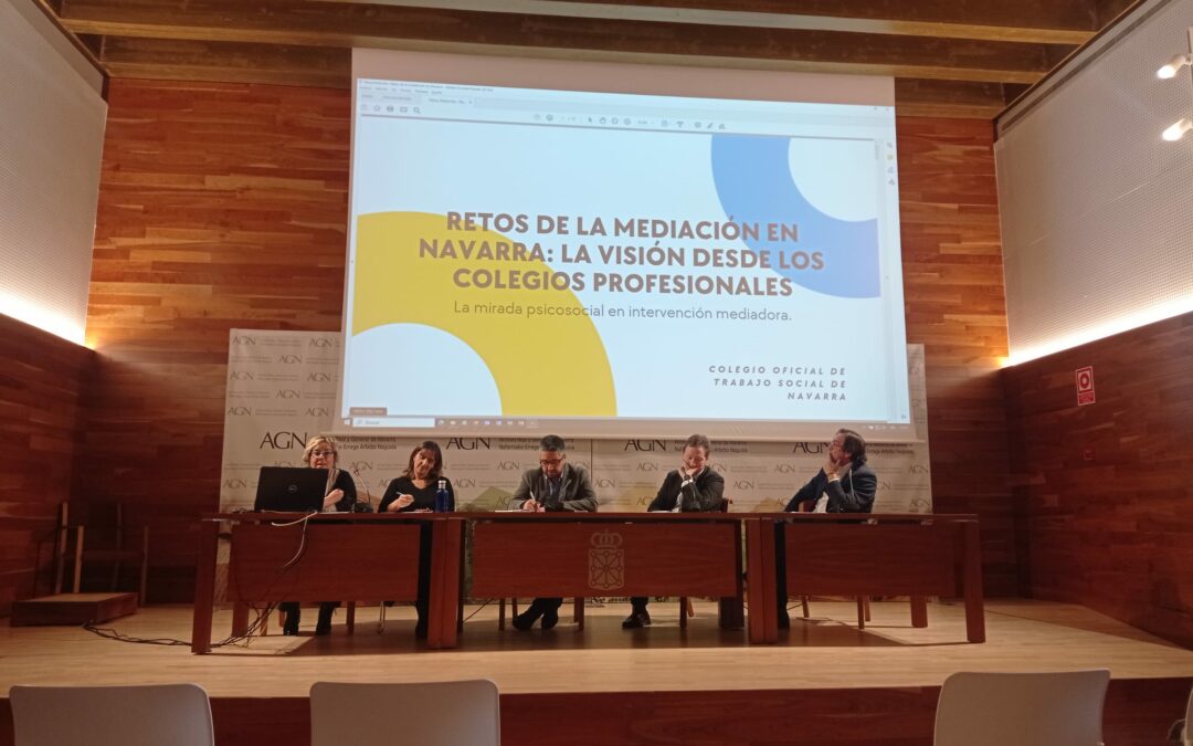 El COTSN participa en la jornada «Retos para la mediación en Navarra»